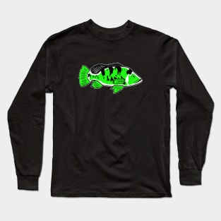 FISH PEACOCK BASS Long Sleeve T-Shirt